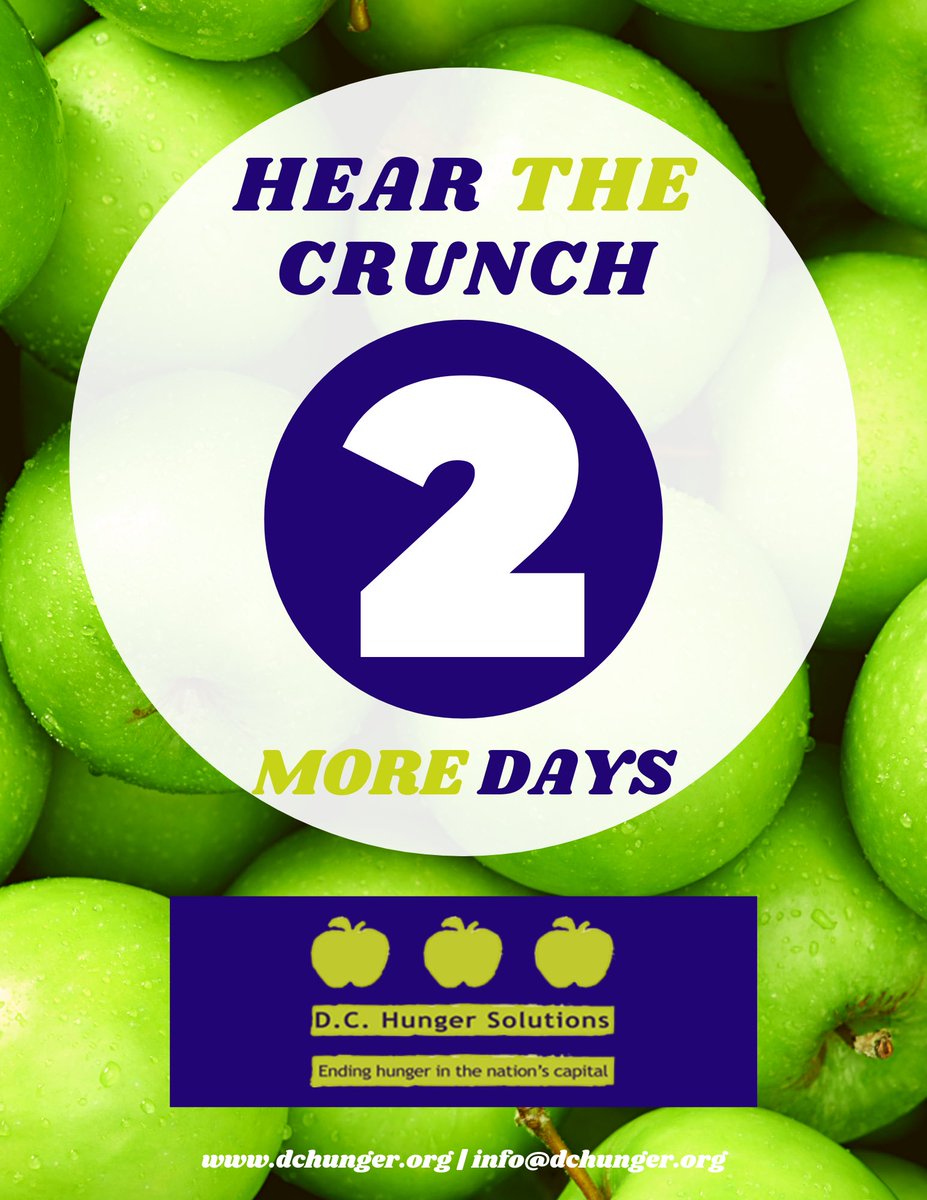 Two more days until Hear the Crunch! Grab your apples and get ready to crunch in support for school breakfast! 🍏🍎 #NSBW25 #HearTheCrunch