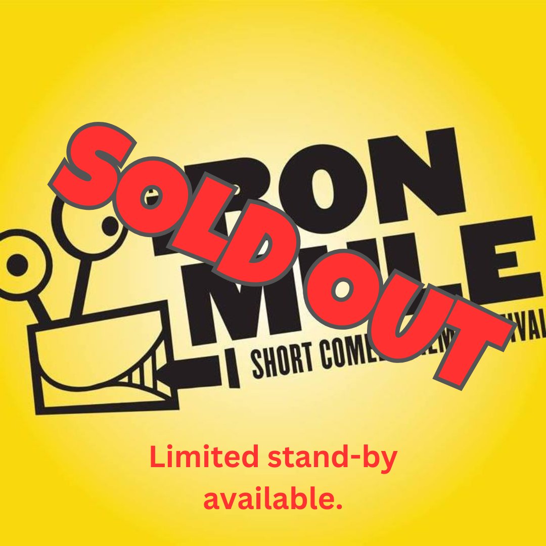 We are SOLD OUT for tonight! Wow! 🥳 Have FOMO about it? We'll have a standby line available.