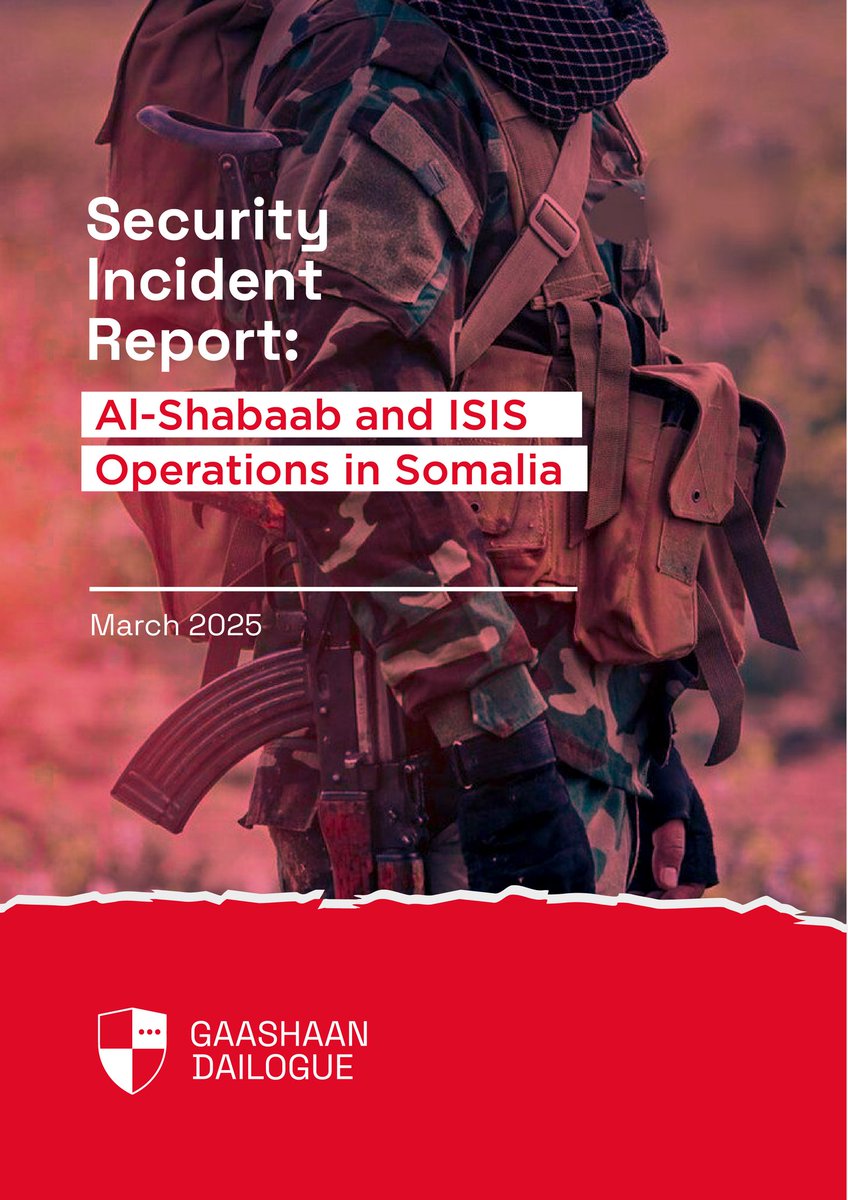 GashaanDailouge's tweet image. 𝗖𝗼𝗺𝗶𝗻𝗴 𝗦𝗼𝗼𝗻! Our detailed Monthly Security Incident Report on #Somalia, highlighting the latest activities of IS-SOMALIA &amp;amp; Al-Shabaab, intelligence findings, and evolving security trends. 

Stay tuned!

#Somalia #SecurityReport #ComingSoon