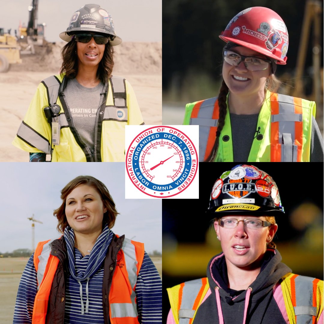 #NationalWomenInConstructionWeek More women are choosing to work in the skilled construction trades. The #OperatingEngineers provide the training and support necessary for women to build rewarding, life-long careers.  #WomenInConstruction #ConstructionCareers #EmpowerWomen