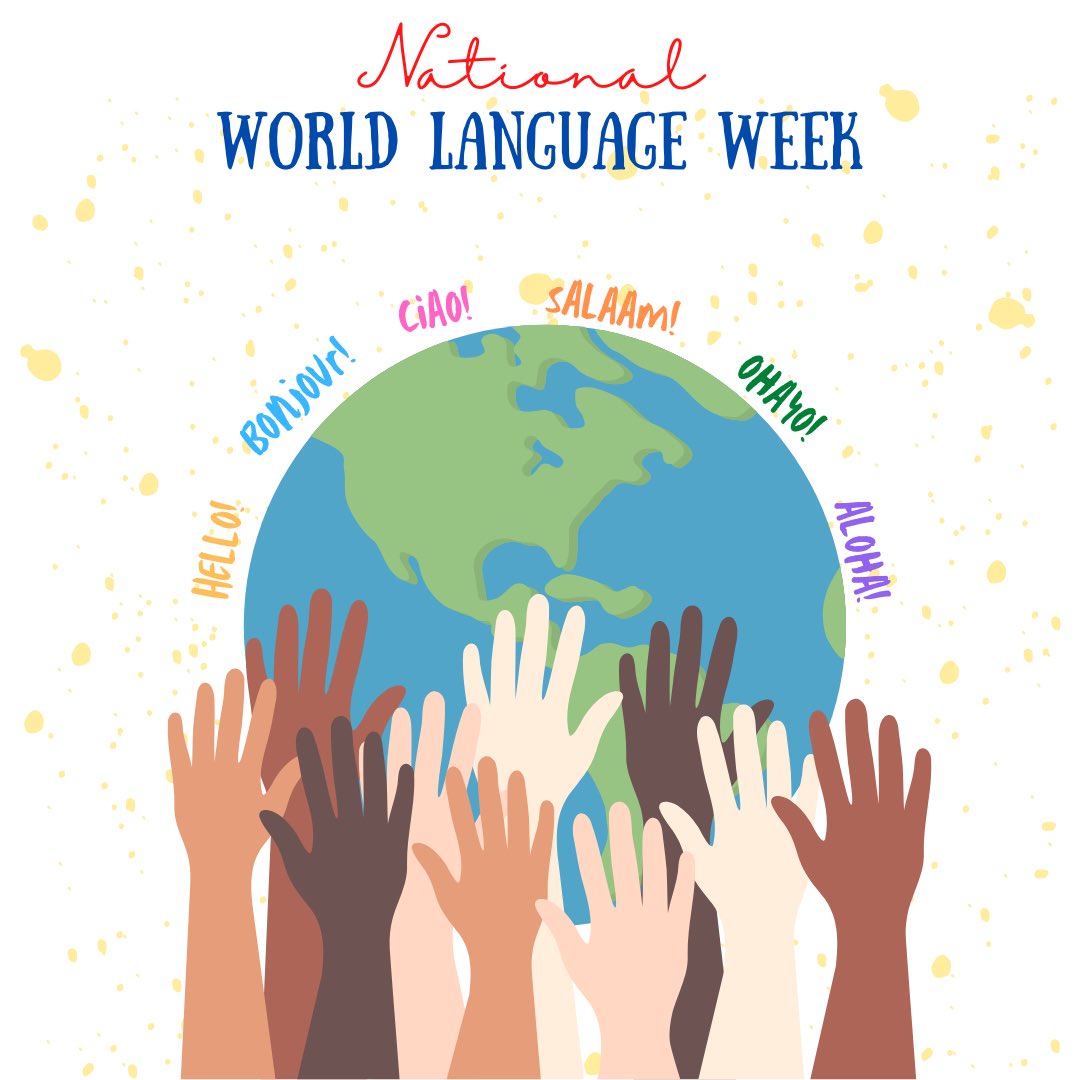 LockhartISD's tweet image. This week, let’s embrace the beauty of diverse languages, connect with cultures from around the globe and explore the joy of learning something new as we also celebrate World Language Week! 🌎 🤝 #WorldLanguageWeek #UnLockingPotential