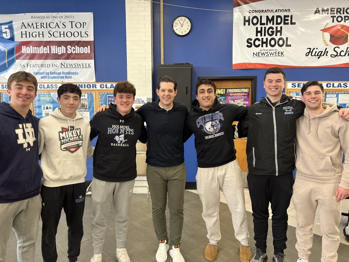 Stephen Hill (@speaksobriety) on Twitter photo Impactful morning with a special group of students at <a href="/HolmdelHS/">Holmdel High School</a> who showed nothing but respect today. I really appreciate the students who came up to me after the assembly and in the cafe. As always, grateful for the support and partnership with the Tigger Stavola Foundation. Impactful morning with a special group of students at <a href="/HolmdelHS/">Holmdel High School</a> who showed nothing but respect today. I really appreciate the students who came up to me after the assembly and in the cafe. As always, grateful for the support and partnership with the Tigger Stavola Foundation.