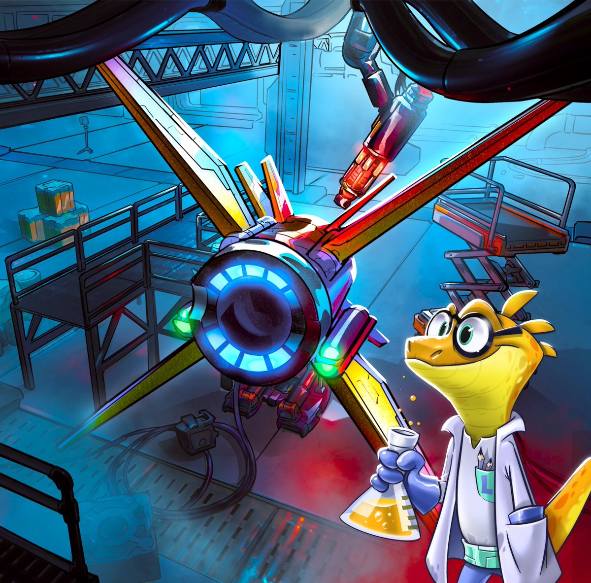 Lizards, we've successfully built the Prowler! 🛸

With this, we dropped our latest chapter on the LizDex, chapter 14 "Big Booty Bay" and it's time to take the Prowler for a ride!

You can read all our lore on the LizDex (click below 👇)

Big shoutout and thank you to everyone