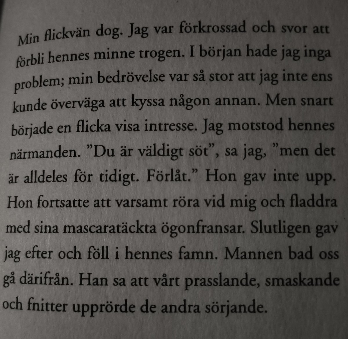 Läs texten, historien an Dan Rhodes. Den är riktigt roande