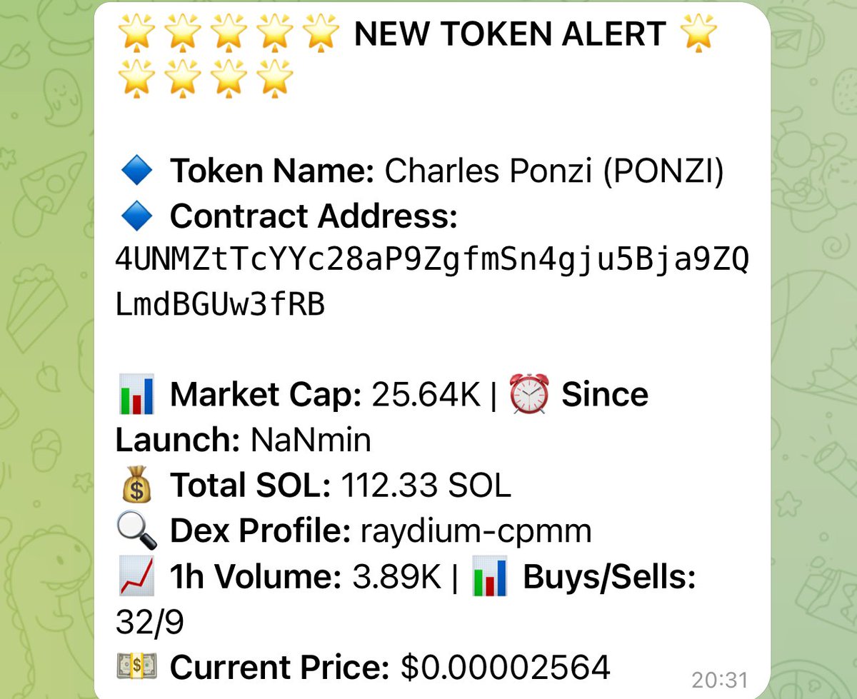 sutralabs's tweet image. Kujira Bot called $PONZI at 25.64K market cap. 

So far @PONZI_Rocks hit an ATH of 283K therefore giving gains of 11X thus far 🚀

It is currently sat at 187K market cap with a 5m volume of $36K.