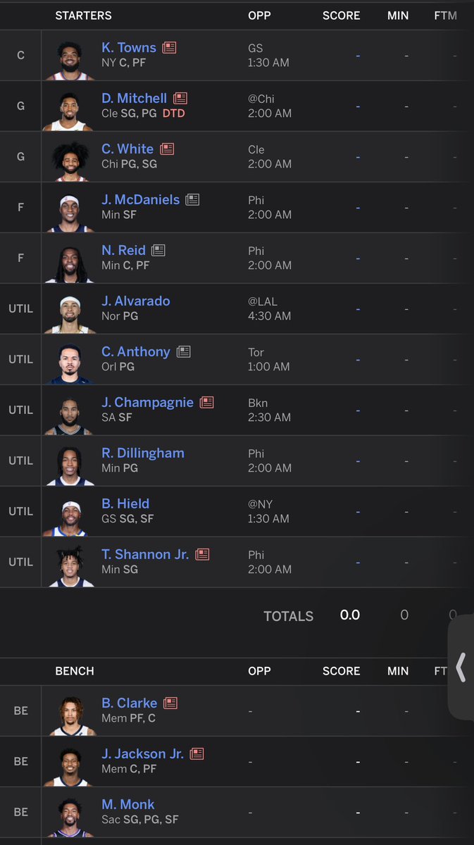 The100ClubRKL's tweet image. It’s time for the clash of the season❗️

The 2 teams with the best regular season records are facing this week in the @RumbleKongs NBA fantasy league.
Who will win the h2h❓
@The100ClubRKL or @KongSota ❓
Check out their rosters in the comments below and give us your prediction❗️