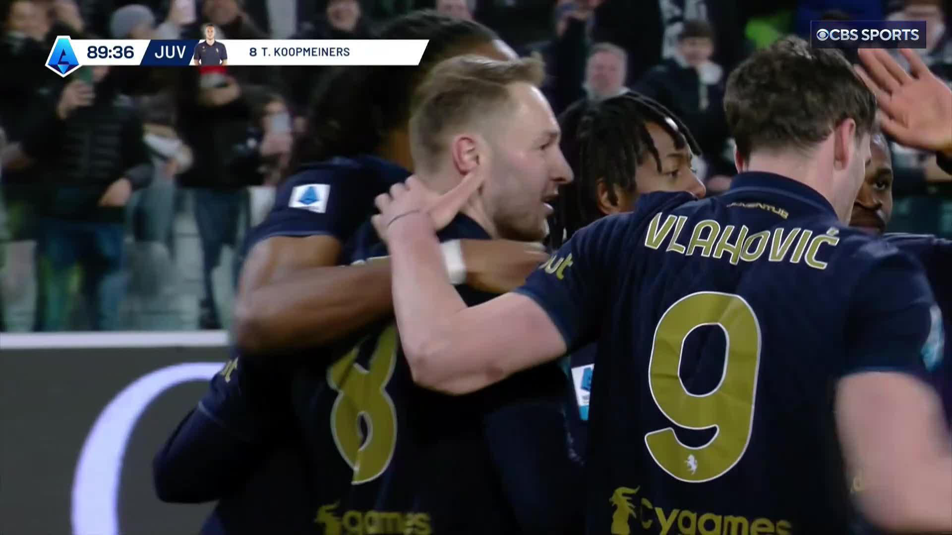 Teun Koopmeiners secures the three points for Juventus over Hellas Verona 💪