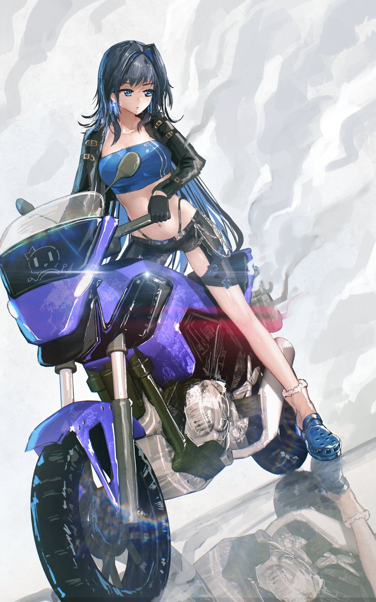 オーロ・クロニー 「Don't look at her shoes #kronillust 」|advarcherのイラスト