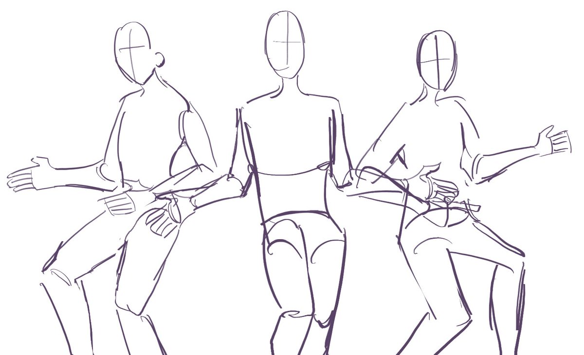 ych i might set up: the starting poses from orange caramel catallena