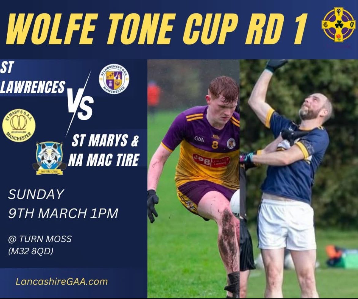 's tweet image. 🏐 Club Football Returns 🏐 
The first round of the Wolfe Tone Cup kicks off the 2025 season this Sunday.
