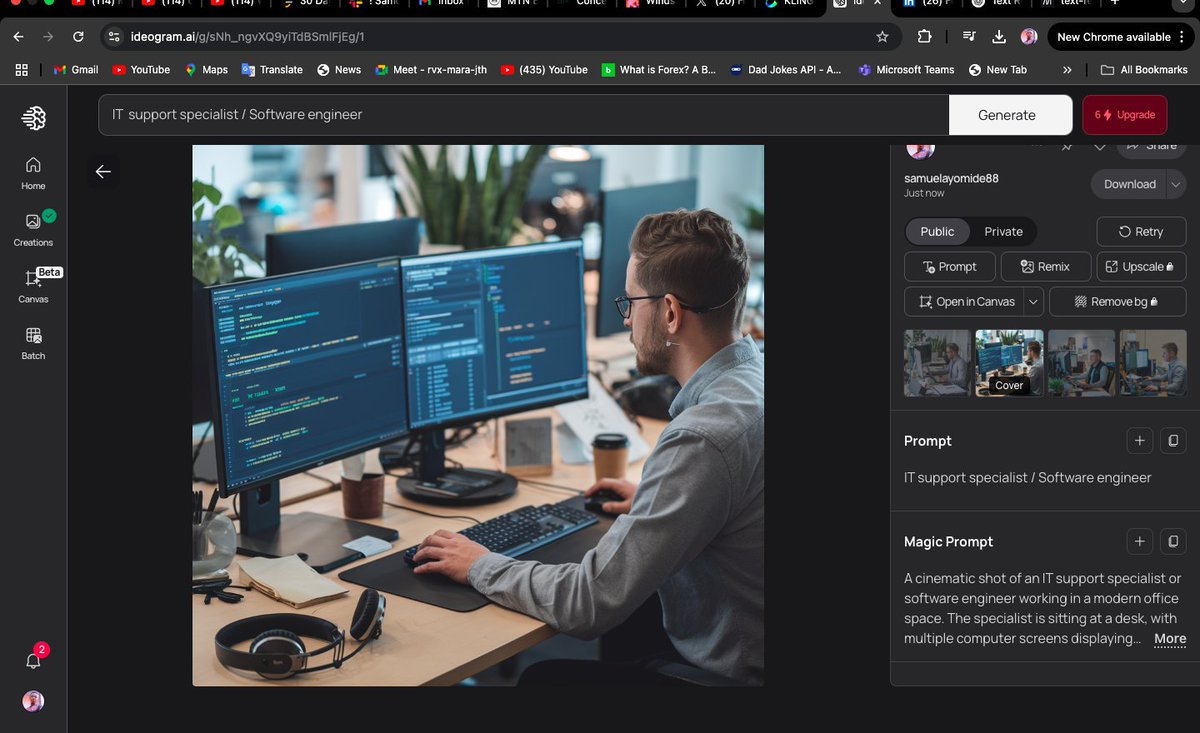 MidetechSoln's tweet image. ideogram.ai for generating anything you want