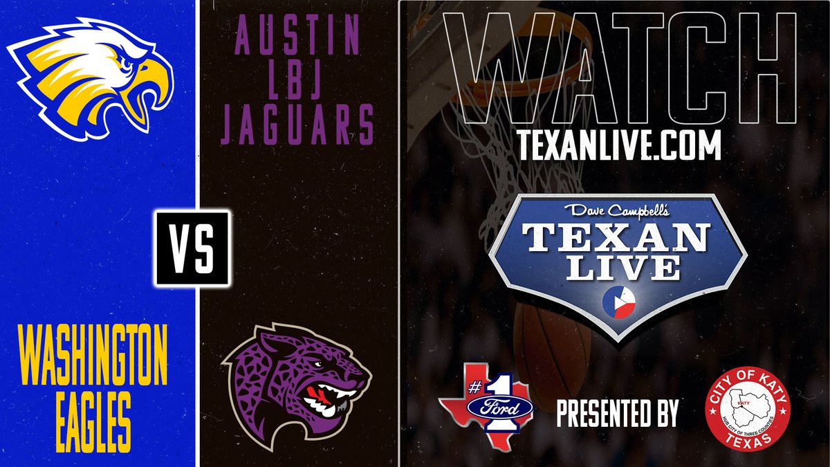 Dave Campbell’s Texan Live - Texanlive.com (@texan_live) on Twitter photo State Semi-Final Playoffs
🏟️ Bryan High School
🏀 Booker T. Washington vs Austin LBJ (Boys)
📅 Tuesday, March 4th
🎙️ <a href="/TrevorBullard2/">Trevor Bullard</a>
⏰ 7PM Start
📺 bit.ly/3DfcArT
#TXHSHoops #Dctf #TexanLive State Semi-Final Playoffs
🏟️ Bryan High School
🏀 Booker T. Washington vs Austin LBJ (Boys)
📅 Tuesday, March 4th
🎙️ <a href="/TrevorBullard2/">Trevor Bullard</a>
⏰ 7PM Start
📺 bit.ly/3DfcArT
#TXHSHoops #Dctf #TexanLive