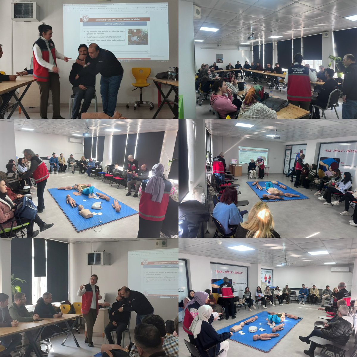 Merkezimiz de pansiyonlu okullarımızda çalışan aşçı ve personellerinimize ilk yardım eğitimleri ile eğitimlerimiz devam etmektedir.#ilkyardımbilmeyenkalmasın
<a href="/tcmeb/">Millî Eğitim Bakanlığı</a> <a href="/Yusuf__Tekin/">Yusuf Tekin</a> <a href="/meb_dhgm/">T.C. MEB Destek Hizmetleri Genel Müdürlüğü</a> <a href="/ozkan_meb/">Özkan AVCI</a> <a href="/gantepvaliligi/">Gaziantep Valiliği</a> <a href="/Gaziantep_MEM/">Gaziantep İl Millî Eğitim Müdürlüğü</a> <a href="/erdalkilinc27/">Dr.Erdal KILINÇ</a> <a href="/AlperTanriover/">Alper TANRIÖVER</a> <a href="/cemalunal_/">C.ÜNAL</a>