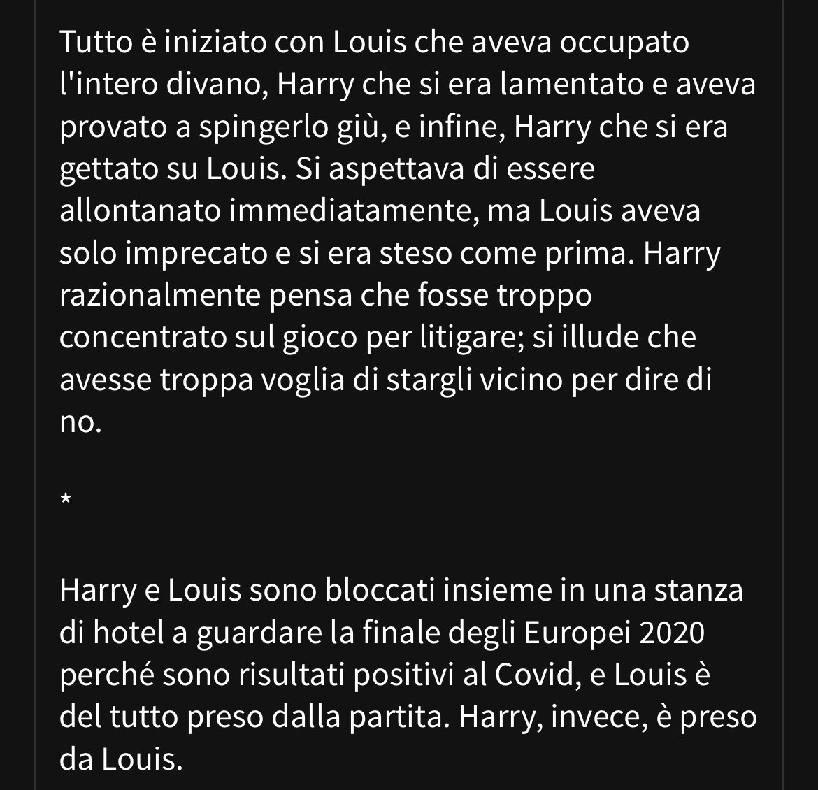 credo di pubblicarla tra giovedì e venerdì 
è una os di 6k parole circa ma non sottovalutatela!!! (tenetevi pronti i fazzoletti)