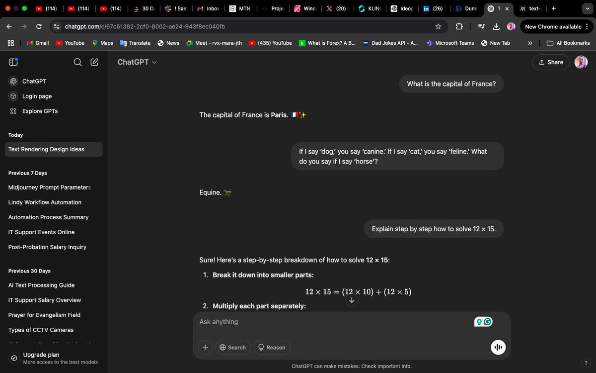 MidetechSoln's tweet image. Using ChatGPT prompt