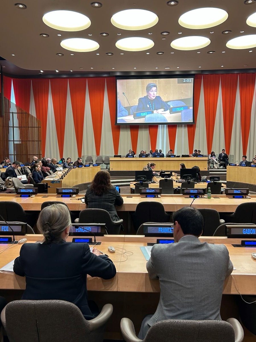 Congratulating <a href="/UAEMissionToUN/">UAE Mission to the UN</a> 🇦🇪 and Senegal <a href="/miaae_senegal/">Min. Intégration Africaine & Affaires Étrangères</a> 🇸🇳 for having kick-started a timely, result-oriented and inclusive preparatory process for the <a href="/UN/">United Nations</a> Water Conference 2026, which Finland 🇫🇮 is happy to support.

#UNWaterConference