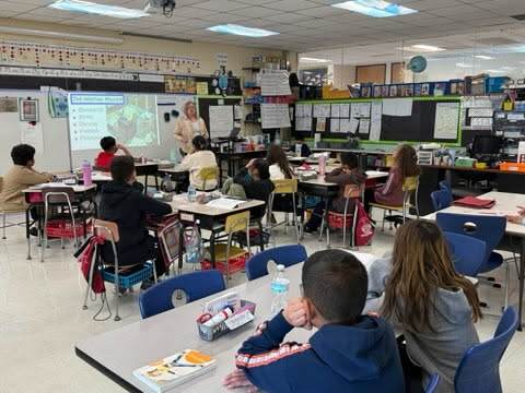 Our occupational therapist, Mrs. Saltenberger, wrote a book called Faylinn: The Cup of the Sidhe! She came and read it to our fifth grade classes!
#Wild4Wesley#ASD4ALL