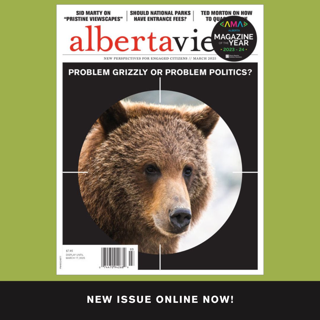 Read the issue here! albertaviews.ca/current-issue/
#abpoli #canpoli <a href="/trinamoyles/">Trina Moyles</a>