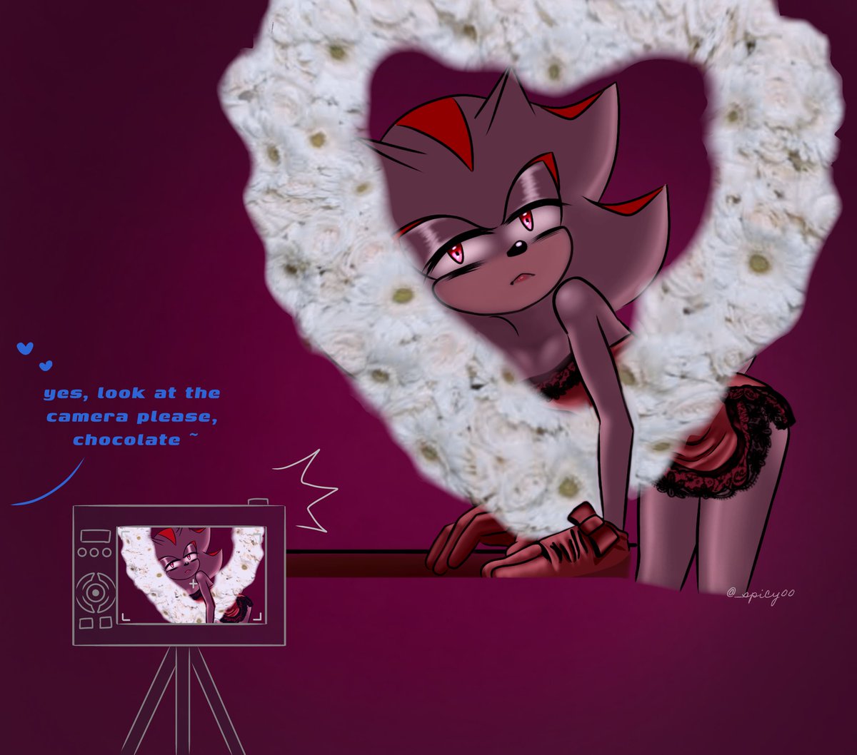 📷 •. ᴅᴀʏ 𝟥 — ᴘʜᴏᴛᴏ

Yeah the inspiration was Lana del Rey💕🌸
#shadowthbw25 #ShadowTheHedgehog #Sonadownsfw <a href="/shadowbottomwk/">🎀 ꜱʜᴀᴅᴏᴡ ʙᴏᴛᴛᴏᴍ ᴡᴇᴇᴋ . * | #shadowthbw25</a>