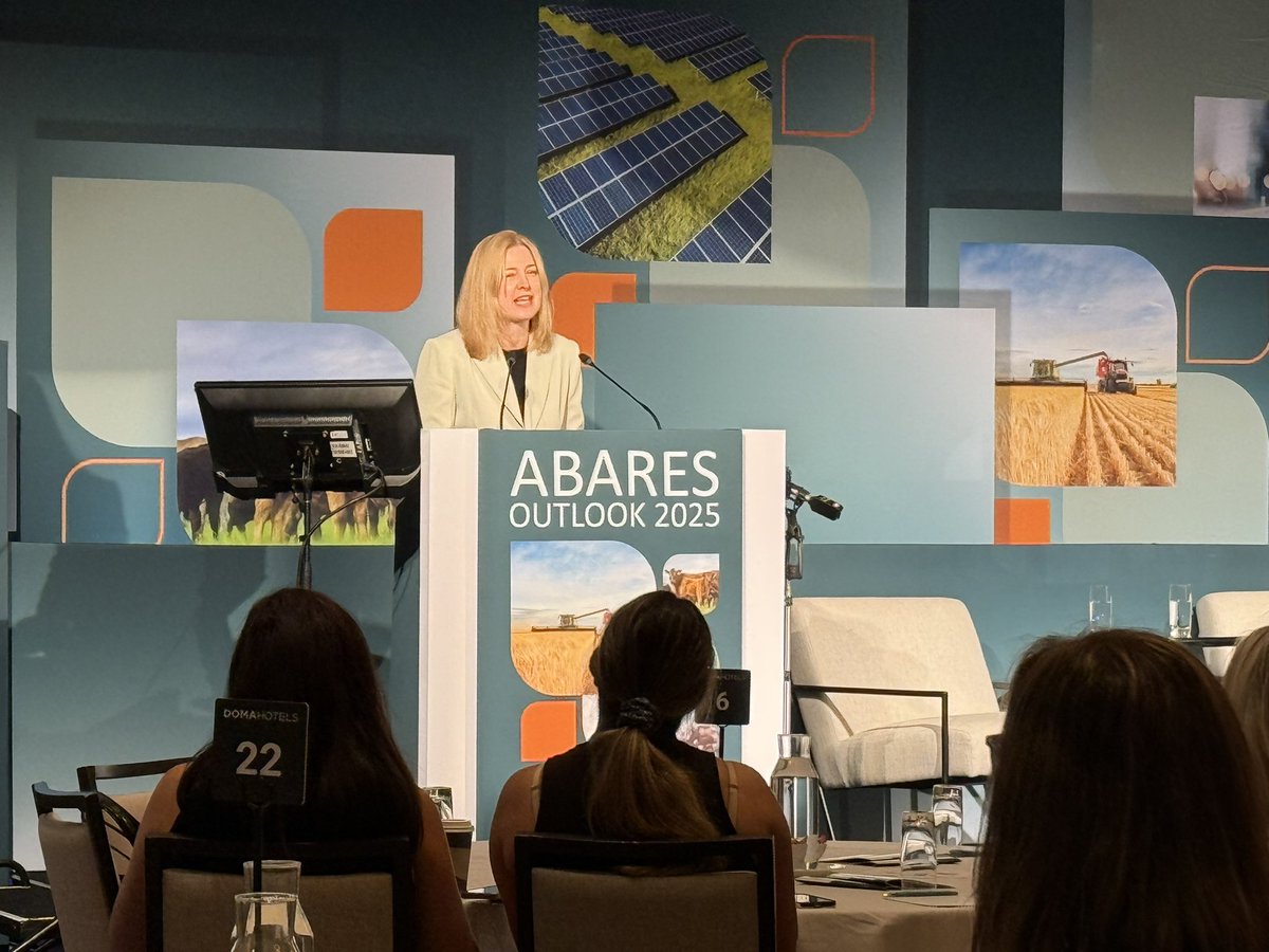 Caitlin Crowley (@cait_crowley) on Twitter photo Agriculture Minister <a href="/JulieCollinsMP/">Julie Collins</a> has announced the creation of a new National Food Security Strategy - Feeding Australia. Plus the establishment of a National Food Council of industry stakeholders to advise on the strategy, at day one of #ABARESOutlook @NationaFarmers Agriculture Minister <a href="/JulieCollinsMP/">Julie Collins</a> has announced the creation of a new National Food Security Strategy - Feeding Australia. Plus the establishment of a National Food Council of industry stakeholders to advise on the strategy, at day one of #ABARESOutlook @NationaFarmers