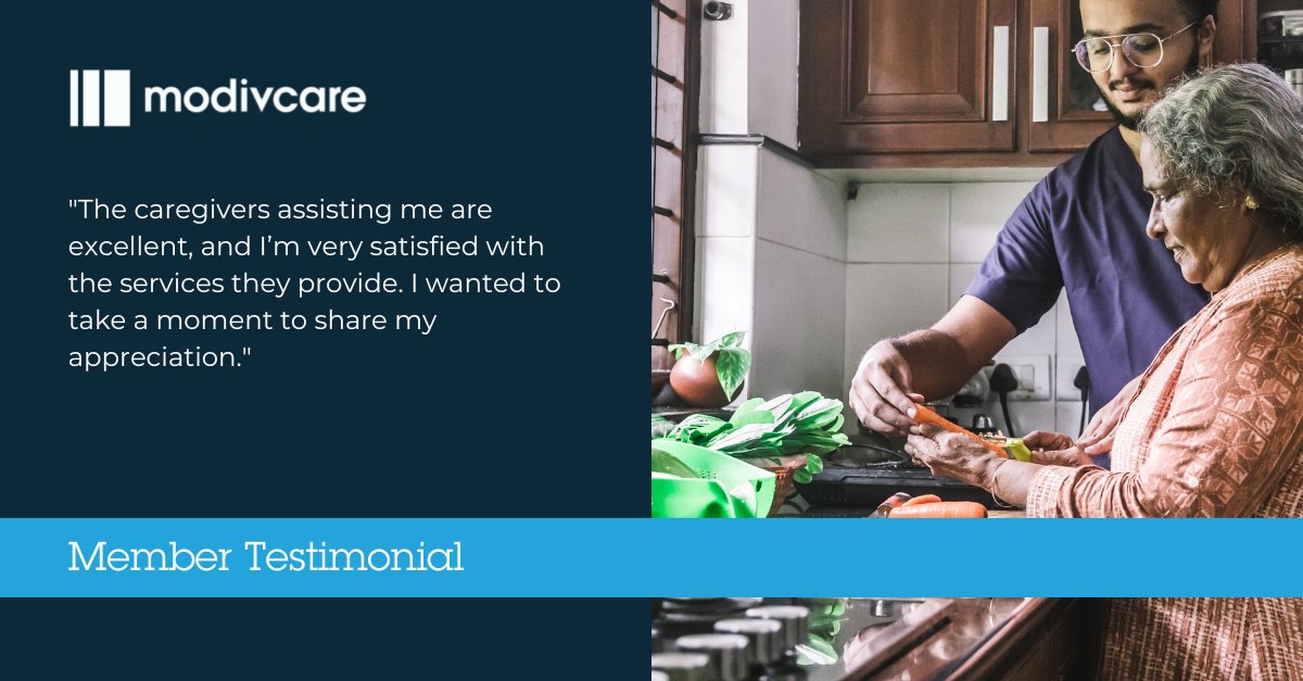Modivcare's tweet image. It’s Member Monday! We’re so grateful for members who take the time to share their appreciation. Also, a big thank you to our dedicated caregivers who make excellent service possible every day!

#MemberMonday #HealthEquity #Modivcare #teammodivcare #MODV