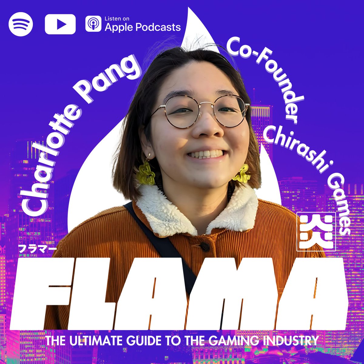 Charlotte Pang 🦈☕ (@sharktea1) on Twitter photo This was such an awesome experience going on <a href="/StrawHatAngelX/">Ángel Guevara</a>'s FLAMA Podcast! I'm so so chuffed! I had a great time chatting about cosy games and how to make the development process a bit cosier too! ✨
The episode is out today on Apple Podcast and Spotify :D This was such an awesome experience going on <a href="/StrawHatAngelX/">Ángel Guevara</a>'s FLAMA Podcast! I'm so so chuffed! I had a great time chatting about cosy games and how to make the development process a bit cosier too! ✨
The episode is out today on Apple Podcast and Spotify :D