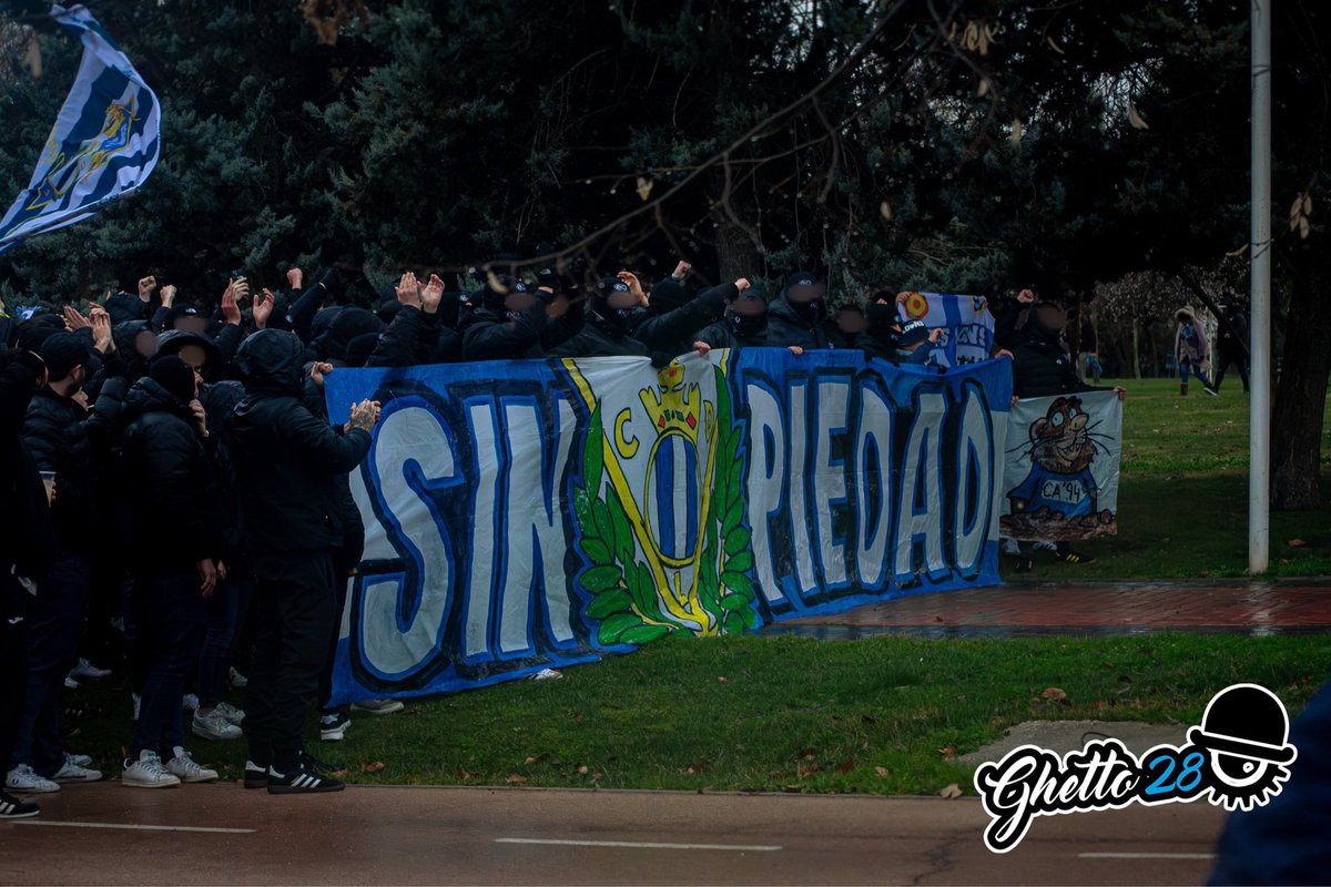 Ghetto28Ultras's tweet photo. CD Leganés vs Aldea 

El camino al estadio siempre es especial… https://t.co/jh2sDgxl6z