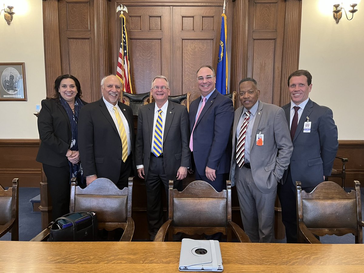 Thank you to the leadership from the College of Southern Nevada for providing me a briefing during their trip to Carson City. As a former higher education regent, I appreciate the important role CSN plays in workforce development.