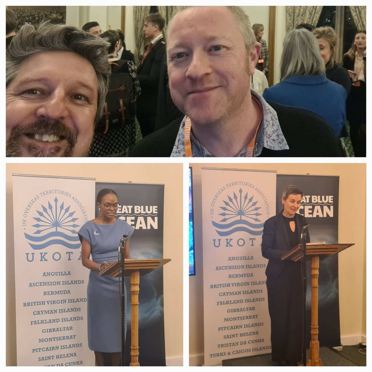 Matt Frost (@mattfrost2) on Twitter photo Great to represent <a href="/MccipOrgUK/">MCCIP</a> and <a href="/PlymouthMarine/">Plymouth Marine Lab</a>
at an event at <a href="/UKParliament/">UK Parliament</a> to celebrate nature in the UK Overseas Territories. Thanks to <a href="/GBOceans/">Great Blue Ocean</a>, Mrs Tracy Bradshaw, Chair of the <a href="/UKOTAssociation/">UKOTA</a> and <a href="/MaryCreagh_/">Mary Creagh CBE MP</a> for a great evening. Great to represent <a href="/MccipOrgUK/">MCCIP</a> and <a href="/PlymouthMarine/">Plymouth Marine Lab</a>
at an event at <a href="/UKParliament/">UK Parliament</a> to celebrate nature in the UK Overseas Territories. Thanks to <a href="/GBOceans/">Great Blue Ocean</a>, Mrs Tracy Bradshaw, Chair of the <a href="/UKOTAssociation/">UKOTA</a> and <a href="/MaryCreagh_/">Mary Creagh CBE MP</a> for a great evening.