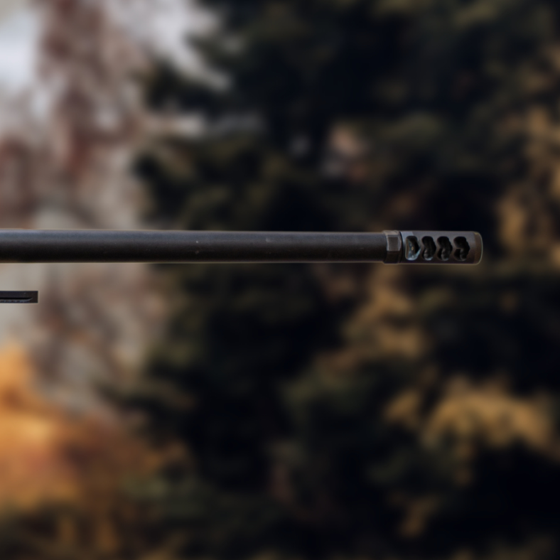 Zermatt 6 Dasher.  Manners competition stock. Leupold Mark Five 7-35x56. Spuhr Mount. Area419 arca rail. MDT comp brake.  Pure PRS competition rig.  It's the right tool for that job.  Hunting, not so much.