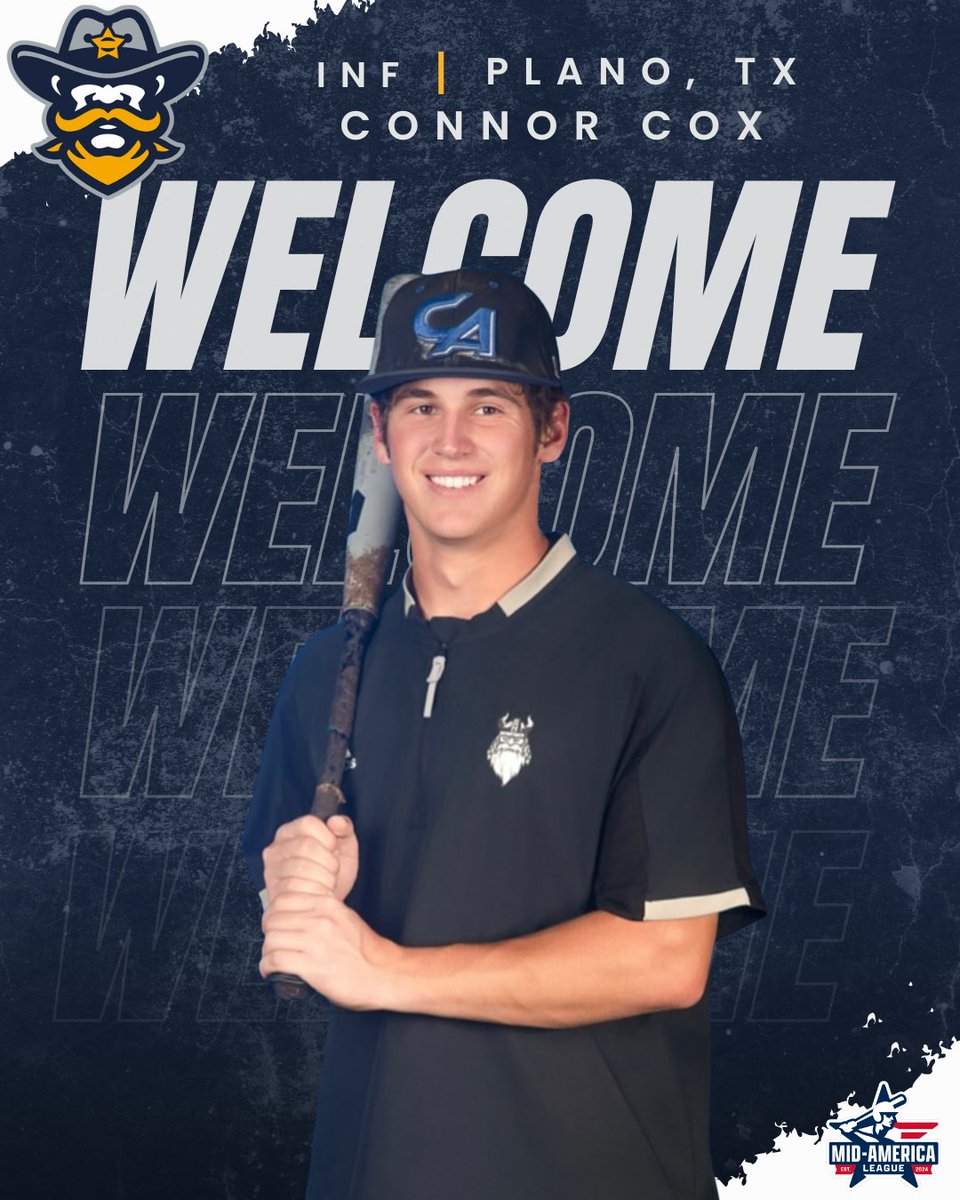 MEET THE TEAM MONDAY ⚾️
Today we are so excited to introduce two of our newest players! First baseman, Colt Weaver, and Infielder, Connor Cox!!