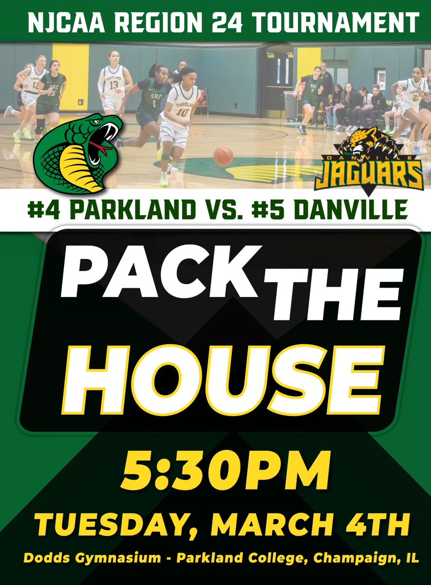 Cobra Nation! We need your support tomorrow night!