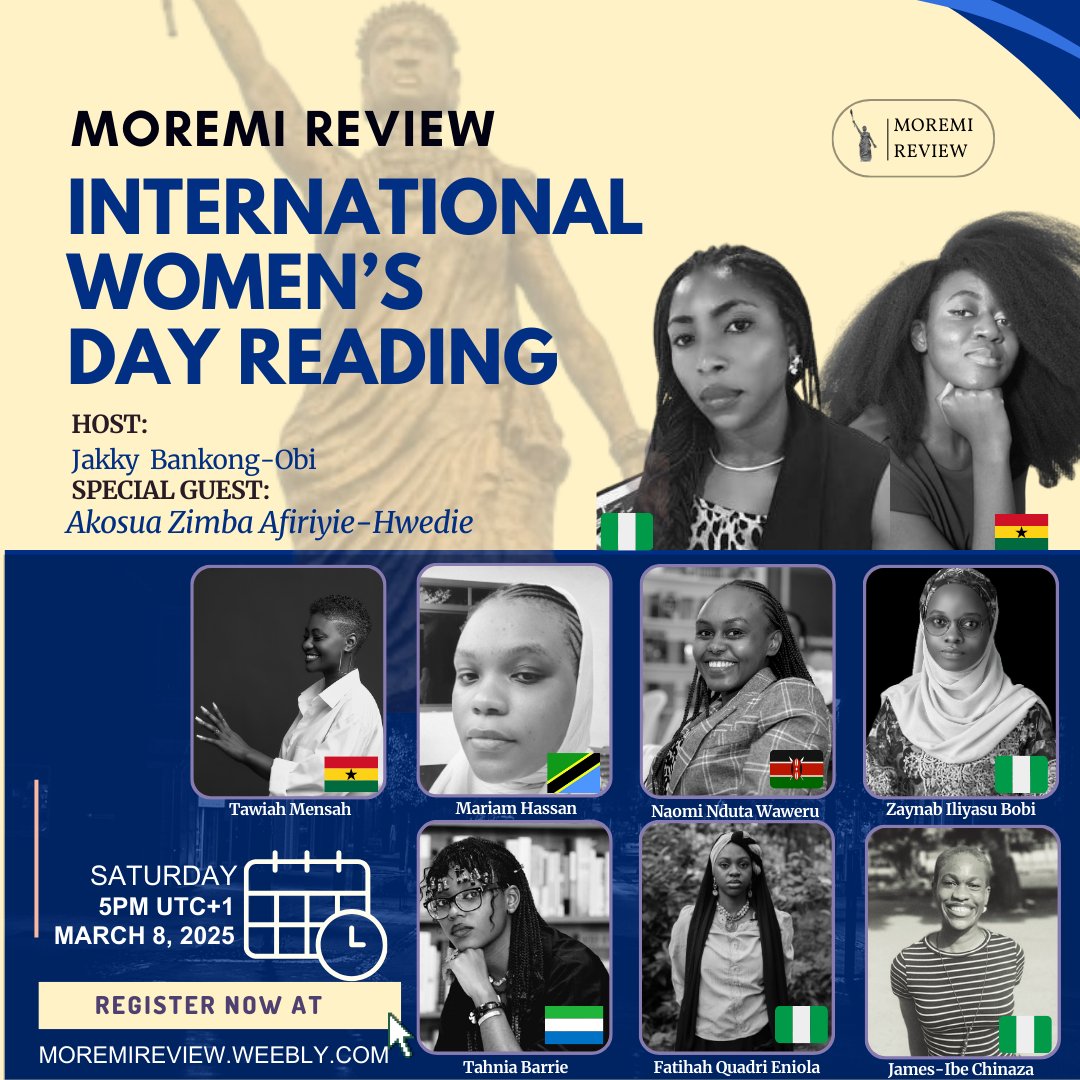 MoremiReview's tweet image. Register here: 
moremireview.weebly.com/news