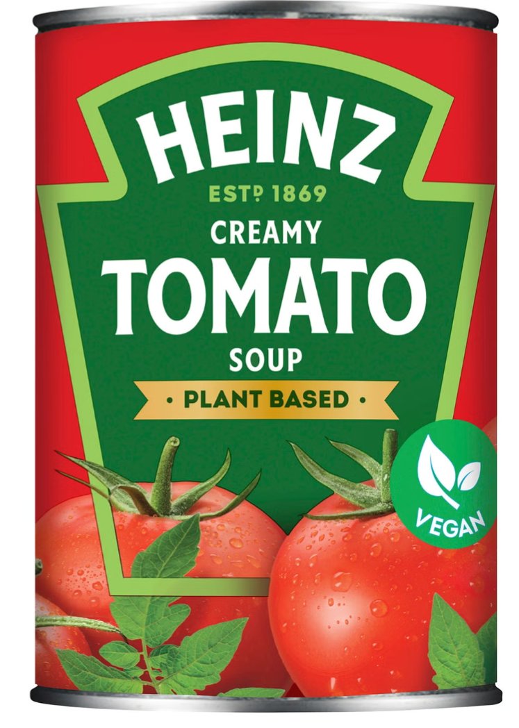 DanJSutton's tweet photo. Saw this in a shop today.  Plant based Tomato Soup..... What's the difference between a tomato and a plant based tomato??? 🤷‍♂️ https://t.co/bOEpo6Senc