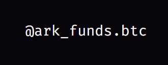 OnlyWithCrypto's tweet photo. For Sale: Exclusive Bitcoin Domain @ARK_Funds.btc
Pioneers of disruptive tech investing since 2014. 15.2K followers on X. Price: 1 BTC ($43k USD today)
Buy now: https://t.co/tMtypSbL9P
#ARKFunds #Bitcoin #BTCname #BTC $BTC https://t.co/rS90PoLRZM