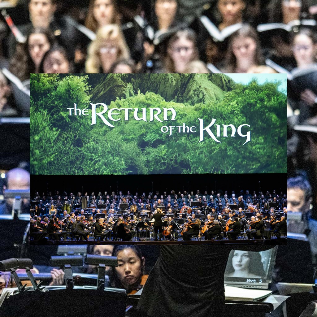 bowerypresents's tweet photo. Return of the King, in Concert, was a triumphant return, indeed! 238 musicians beneath an immense screen performed the final chapter of The Lord of the Rings trilogy at five sold out shows. Thank you, New York City!
#ForFrodo
#LOTRinConcert
#LOTR
๐ท๏ธ toby tenenbaum https://t.co/YZ249NA5Kb