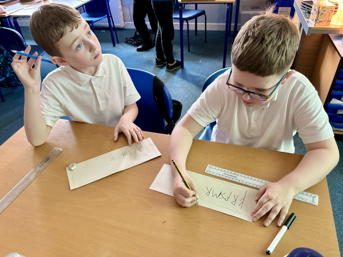 Anto_P5's tweet photo. After learning about Viking runes, we were able to write our own names https://t.co/VYsIVUXGO4