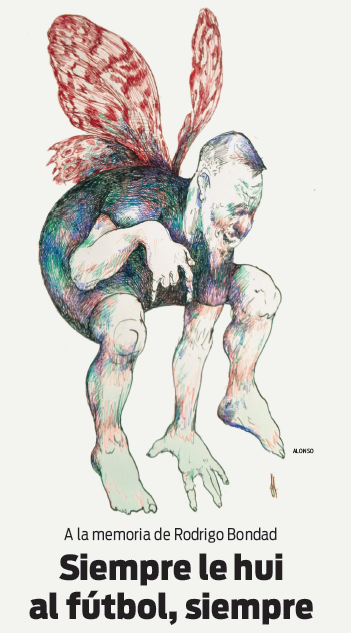 El Rorro, Rodrigo Bondad, omnipresente en nuestras vidas. Ahora en los sentires de Manolo Santos y los trazos de
<a href="/ramiroalonso/">ramiro alonso</a>
Siempre le hui al fútbol, siempre

ladiaria.com.uy/deporte/articu…