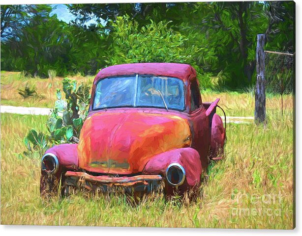 “And Spring arose on the garden fair,
Like the Spirit of Love felt everywhere;
And each flower and herb on Earth's dark breast rose from the dreams of its wintry rest.” -Percy Bysshe Shelley

Cactus and A Chevy Truck Acrylic Print
#travelingtx #buyart #SpicewoodTX #springtime