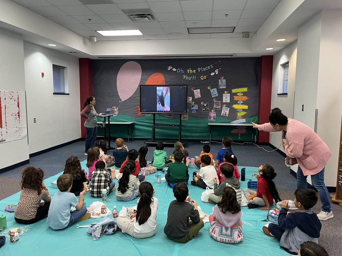Kathleen Peercy (@kathleenpeercy) on Twitter photo Thanks to our wonderful librarian, Ms. Bozone, for coordinating an opportunity for our kindergarteners to participate in <a href="/Connect2Texas/">Connect2Texas</a> Read Across America Texas Style event! #EaglesSOAR🦅 Thanks to our wonderful librarian, Ms. Bozone, for coordinating an opportunity for our kindergarteners to participate in <a href="/Connect2Texas/">Connect2Texas</a> Read Across America Texas Style event! #EaglesSOAR🦅