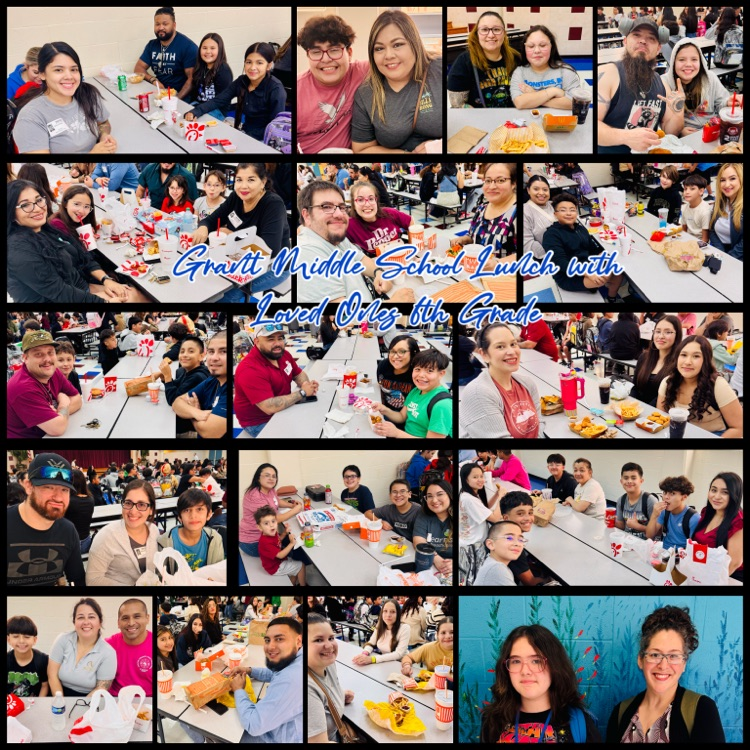 GrantCudas's tweet photo. Our 2nd Annual Lunch with Loved Ones! Huge thanks to our 6th grade parents for joining us today—we appreciate your support and partnership! #CudaFamily #StrongerTogether @CCISD https://t.co/e81ayqDnNy