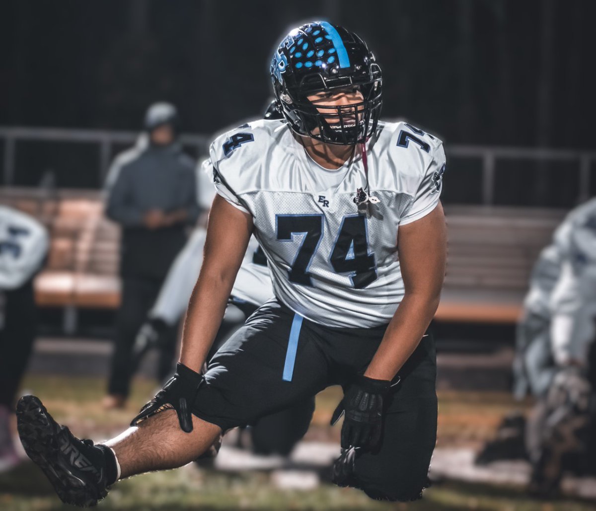 Agustine Vargas-Garcia (6'2", 296lbs.)

Welcome to Atholton High School and our Football Program. Gus is a transfer football player (OL, DL) from Eleanor Roosevelt.  You will be a great addition to our football team.   Let's get to work! #AtholtonRaiderFootball_WinTheDay