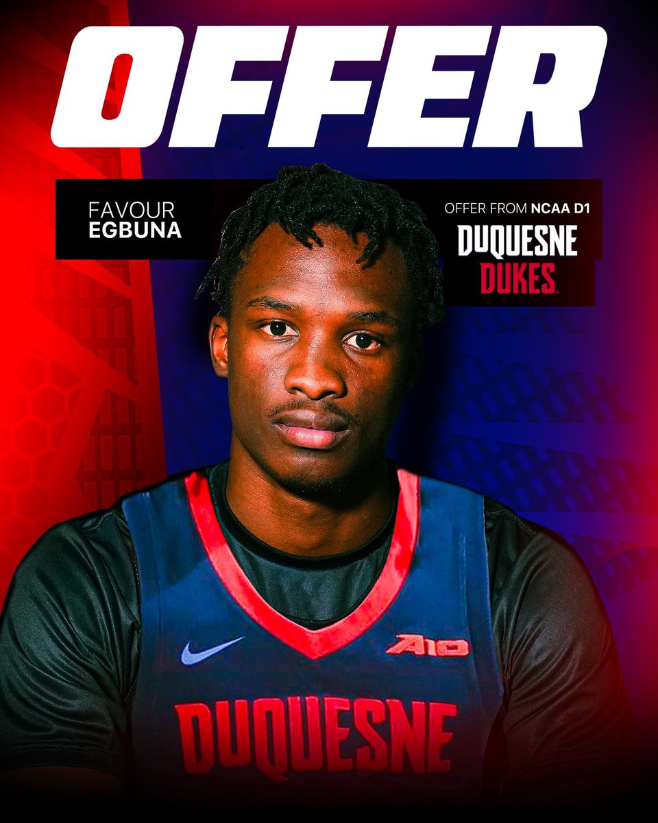 Florida Coastal Prep Sports Academy (@flcoastalprep) on Twitter photo Congratulations to 2026 6’9 F Egbuna Favor on his first D1 offer from Duquesne University. Thank you to Coach Joyce @druondemand and Coach Goldstein @cgoldstein_13
<a href="/VerbalCommits/">Verbal Commits</a> <a href="/PaulBiancardi/">Paul Biancardi</a> <a href="/HoopExchange/">Scott Golden</a> Congratulations to 2026 6’9 F Egbuna Favor on his first D1 offer from Duquesne University. Thank you to Coach Joyce @druondemand and Coach Goldstein @cgoldstein_13
<a href="/VerbalCommits/">Verbal Commits</a> <a href="/PaulBiancardi/">Paul Biancardi</a> <a href="/HoopExchange/">Scott Golden</a>