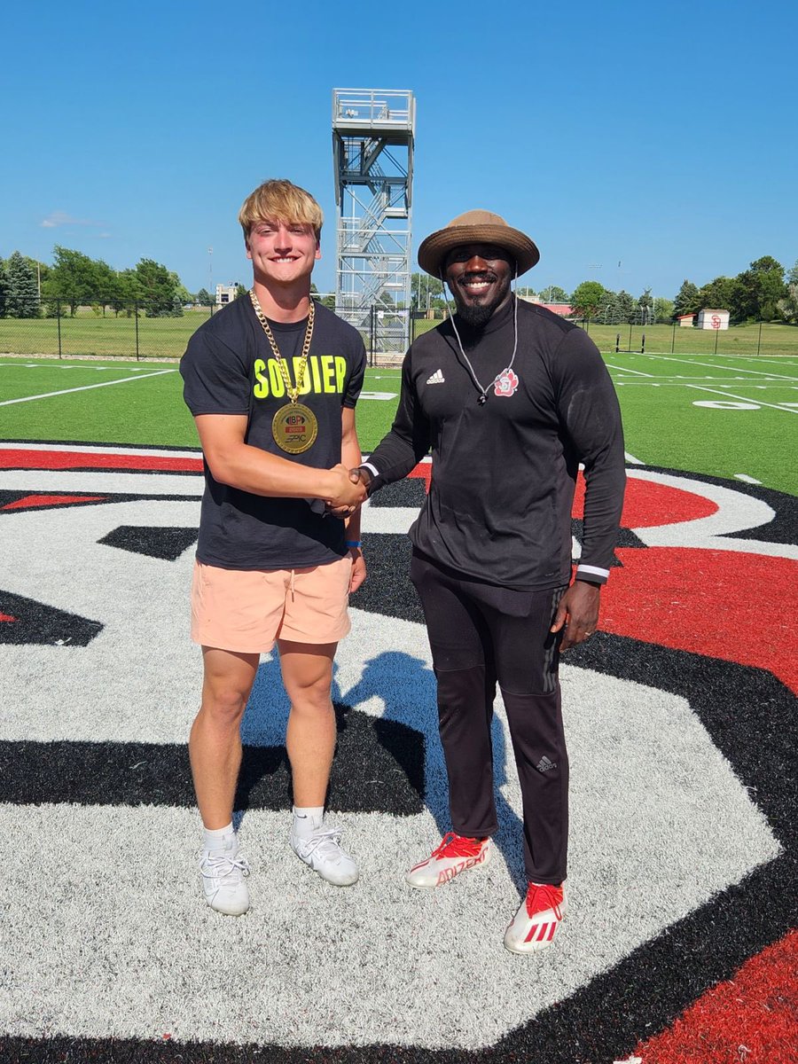 Linebacker Performance (@_lbperformance) on Twitter photo Where are they now? <a href="/WallnerCain/">Cain Wallner</a> was named MVP of our 1st #LinebackerExclusiveClinic at the University of South Dakota in 2023. Now he is an early enrollee at USD playing for <a href="/_CoachHodge/">Elijah Hodge M.Ed.</a>! #DevelopmentMatters #LockIn #LoadUp Where are they now? <a href="/WallnerCain/">Cain Wallner</a> was named MVP of our 1st #LinebackerExclusiveClinic at the University of South Dakota in 2023. Now he is an early enrollee at USD playing for <a href="/_CoachHodge/">Elijah Hodge M.Ed.</a>! #DevelopmentMatters #LockIn #LoadUp