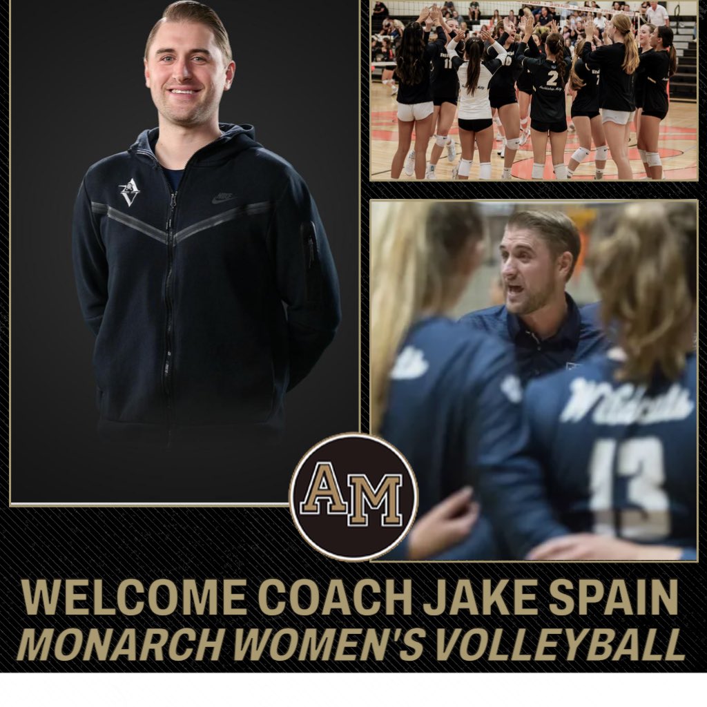 Monarch Athletics is excited to announce that Coach Jake Spain is the new head coach of our women’s volleyball program. We are excited to watch Coach Spain’s teams compete this coming year and in the future. #GoMonarchs