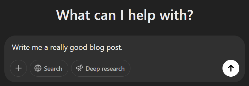 Struggling to generate complete content with ChatGPT? You're not alone. 

When we ask for too much at once, GPT tries to make everything fit within the token limit, leaving you with generic content.

The trick? Break down your request into smaller tasks to keep the AI focused.