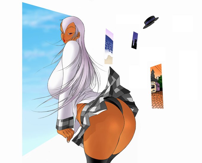 パンティを見させてくれる風
The wind that lets us see her panties
カイジ「ありがてぇっ...!」 