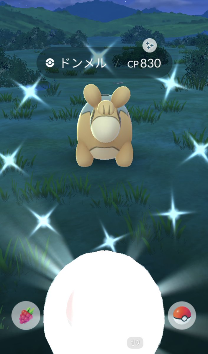 久々の色違い✨🐫
#ポケモンGO
#色違い