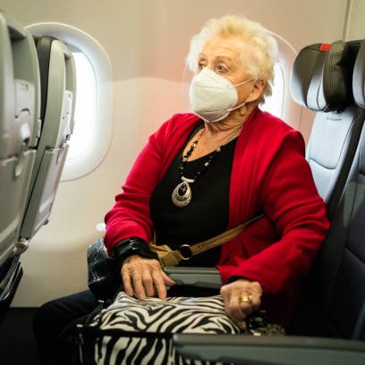 DisavowTrump20's tweet photo. A Trump supporter was seated next to an older woman on an airplane and he turned to her and said, “Do you want to talk? Flights go quicker if you strike up a conversation with your fellow passenger.”

The old woman, who had just started to read her book, replied to the total stranger:

“What would you want to talk about?”

“Oh,  I don’t know,” said the man. “How about how they stole the election in 2020 and Donald Trump should be president.” 

“Okay,”  she said. “Those could be interesting topics but let me ask you a  question first. A horse, a cow, and a deer all eat the same stuff –  grass. Yet a deer excretes little pellets, while a cow turns out a flat  patty, but a horse produces clumps. Why do you suppose that is?”

The man, visibly surprised by the old woman’s question, thinks about it and says, “Hmmm, I have no idea.”

To  which the old woman replies, “Do you really feel qualified to discuss politics, when you don’t know shit?”