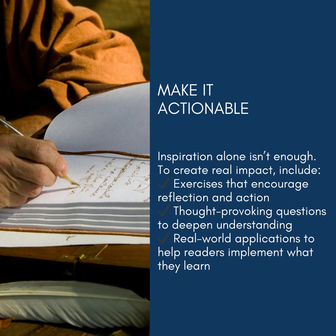 _Alin_Marin_'s tweet image. The Secret to Writing a Book That Readers Actually Finish

Writing a book is easy. Writing a book that readers actually finish and apply? That’s where most authors struggle.
.
#WriteYourBook #BookVision #BookWritingTips #AspiringAuthor #SelfPublishingSuccess #AuthorMindset